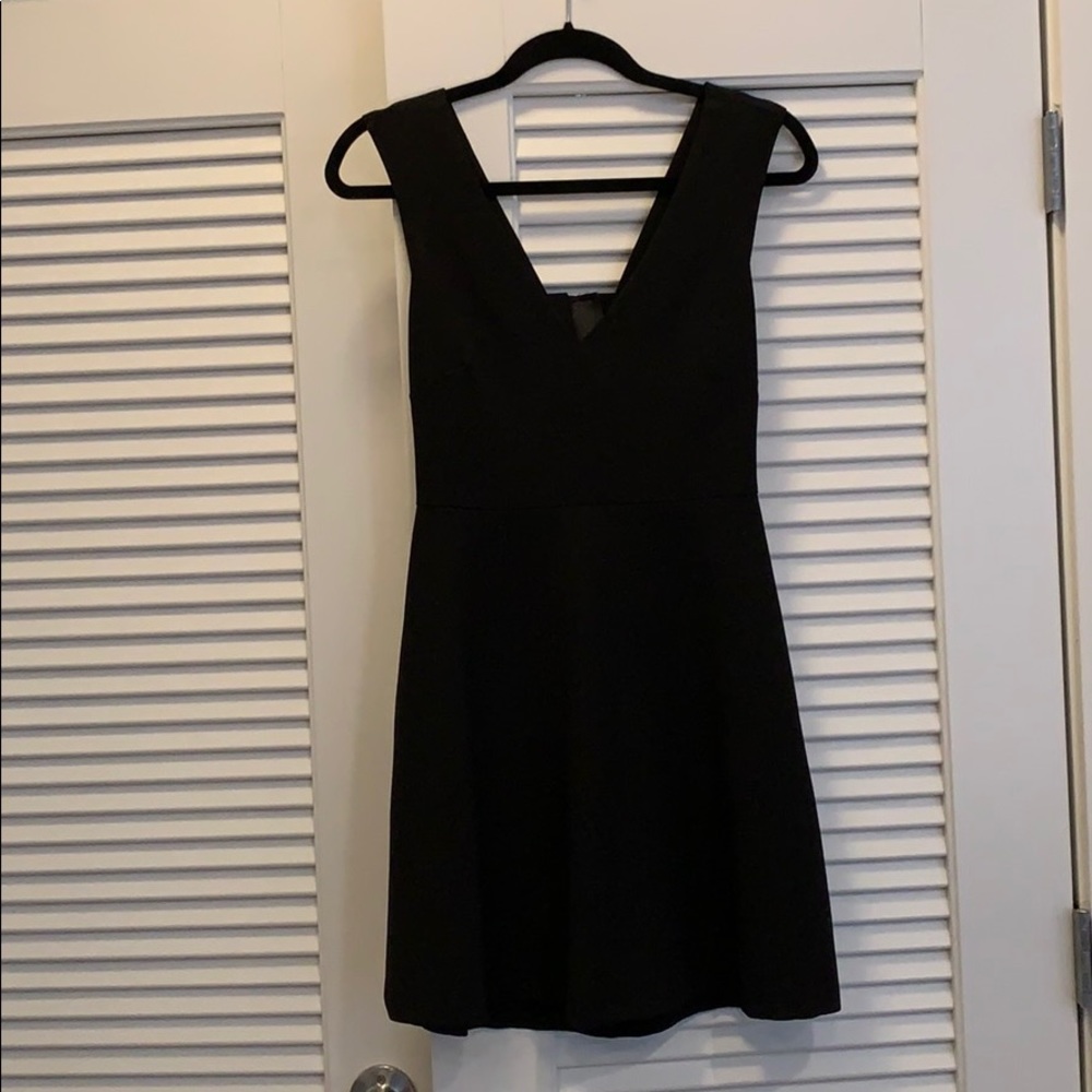 Zara black mini dress
